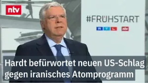Hardt befürwortet US-Schlag gegen iranisches Atomprogramm | ntv