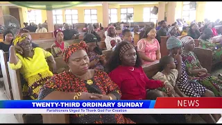 Parishioners Urged To Thank God For Creation