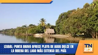 Izabal: Punta Brava offers a freshwater beach on the shore of the country's largest lake
