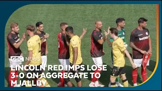 Lincoln Red Imps lose 3-0 on aggregate to Mjallby in UEFA Champions League second round qualifiers