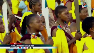 Kucitfwa Kwemhlanga || Umbutfo Eswatini Defence Force entering the arena