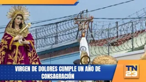 Virgen de Dolores cumple un año de consagración