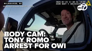 Former NFL quarterback and current CBS Sports announcer Tony Romo arrest for OWI