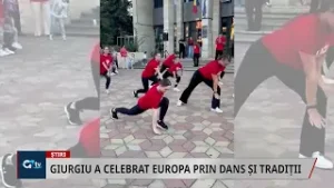 GIURGIU A CELEBRAT EUROPA PRIN DANS ȘI TRADIȚII