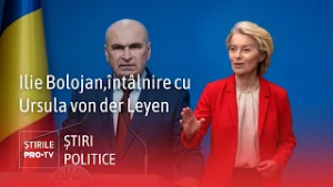 Ilie Bolojan se va întâlni joi cu Ursula von der Leyen