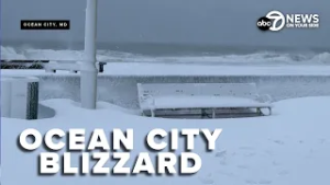 Bomb cyclone hits Ocean City