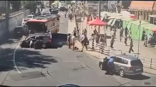 UN AUTOBUZ A FĂCUT PRĂPĂD LA MEDIAȘ
