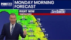 Tampa weather | Monday morning forecast