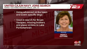 United Cajun Navy joins search for Nancy Guthrie in Arizona