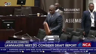 Ad Hoc committee | Draft report to be considered today