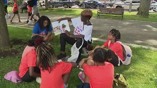 Read-In on the New Haven Green supports summer literacy