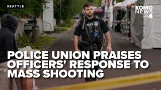 Police union president defends officers' response to Bite of Seattle mass shooting