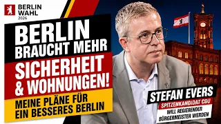 Berlin Election: Stefan Evers on Safety, Housing, and the City's Future