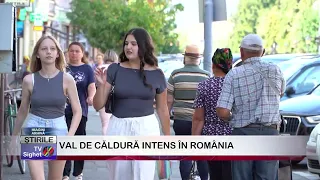INTENSE HEATWAVE IN ROMANIA