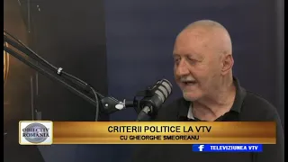 09/03/2026 - POLITICAL CRITERIA ON VTV WITH GHEORGHE SMEOREANU - GUEST: VALERIA TĂNASE