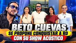 BETO CUEVAS SE PROPONE CONQUISTAR A RD CON SU SHOW ACÚSTICO