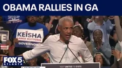 Former President Obama rallies voters ahead of midterms | FOX 5 News