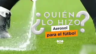 The STORY behind the SOCCER vanishing spray - #TelefeNoticias