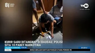 METH COURIER ARRESTED IN BAUBAU, POLICE SEIZE 10 PACKETS OF NARCOTICS