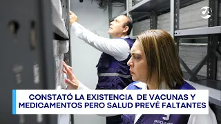 PDH verifica abastecimiento de vacunas y medicamentos en bodegas del MSPAS