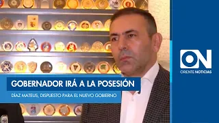 Governor Juvenal Díaz to attend the inauguration of President-elect Abelardo de la Espriella