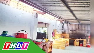 Dong Thap: Heavy rain, thunderstorms, and high tides cause extensive damage