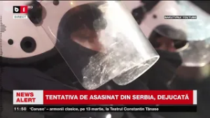Tentativa de asasinat asupra presedintelui Serbiei.