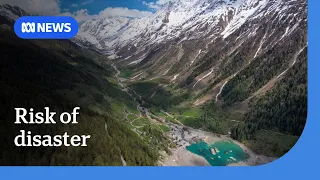 Glacier collapse threatens tiny Swiss village | The World | ABC NEWS