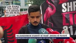 “Solidarizohemi me studentët në Tiranë”, Shkodra në protestë