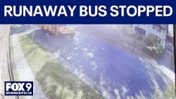 Minnesota man goes viral after stopping runaway school bus