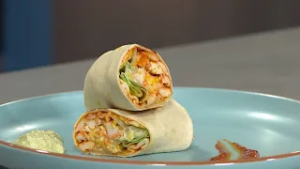 Burrito de pollo desmechado | Ají