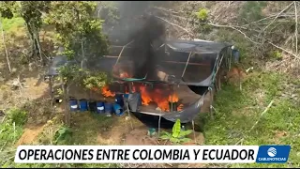 Lanzan operación conjunta entre Ecuador y Colombia para atacar el narcotráfico en la frontera
