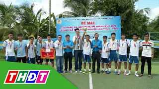 Kết thúc Giải Bóng đá Công đoàn các Khu công nghiệp, Khu kinh tế tỉnh Đồng Tháp | THDT