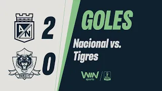 Nacional vs. Tigres (goals) | 2026 Copa BetPlay Dimayor | Phase 1B - First Leg