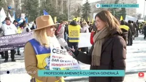 Stirile Kanal D - Profesorii ameninta cu greva generala! | Editie de pranz