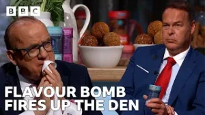 A food pitch gets spicy in the Den ?️ | Dragons’ Den - BBC