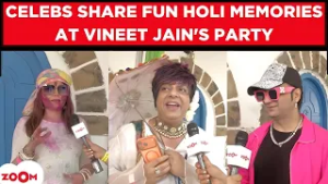 Deepshikha Nagpal, Rohit K. Verma & DJ Sumit Sethi Share Fun Holi Memories at Vineet Jain's Party