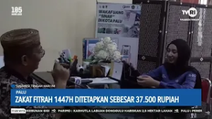 Zakat Fitrah 1447 H Ditetapkan Sebesar 37.500 Rupiah