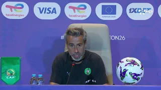 Jorge Vilda, Women's National Team Coach: "I thank the Moroccan fans for their great support..."