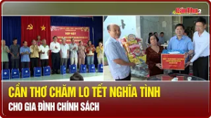 Cần Thơ chăm lo Tết nghĩa tình cho gia đình chính sách | CT-TDT