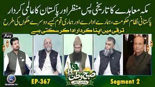 Mecca Joint Defence Agreement & Pakistan's Global Role | Subhe Watan EP367