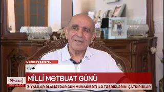 Ziyalılar Milli Mətbuat Günü münasibətilə təbriklərini çatdırıblar