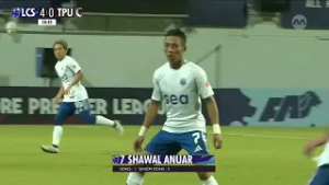 Shawal heads in from close range for Lion City Sailors' fourth vs Tanjong Pagar | SPL 25/26