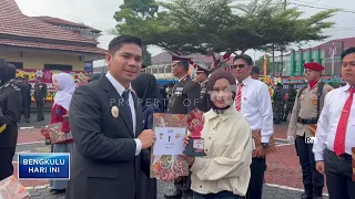 MOMEN HUT BHAYANGKARA, PELAJAR HARAPKAN POLRES TEGAS HADAPI GANGSTER