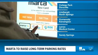 MARTA to raise long-term parking rates