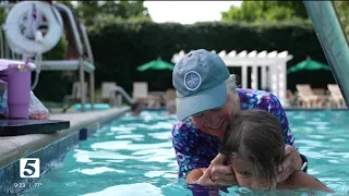 She never planned on being a swim instructor. Now, she celebrates 50 years of lessons