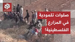 صلوات تلمودية واقتحام بالجرارات.. كاميرا العربي ترصد استيلاء المستوطنين على السهل الشرقي للمغيّر