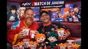 Watch Party Com Quimbe - AXN Movies Sekai Anime Janeiro