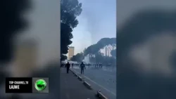 Top Channel/ Tension, FNSH dhe Shqiponjat shpërndajnë protestuesit, boshatiset Bulevardi