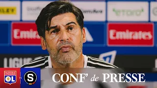 Paulo Fonseca avant OL - Sparta Prague : "Une possibilité de continuer dans cette compétition"